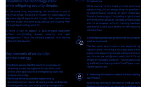 Eine Identitätsstrategie für die IT-Modernisierung