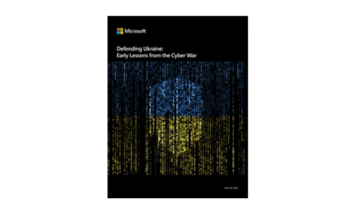 Verteidigung der Ukraine: Frühe Lehren aus dem Cyberkrieg