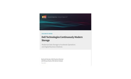 Dell Technologies kontinuierlich moderner Speicher