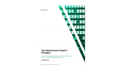 Forrester Total Economic Impact â„¢ von Peakon