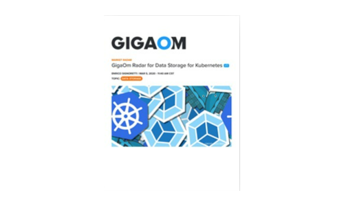 Gigaom -Radar für die Datenspeicherung für Kubernetes