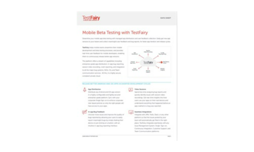 Mobile Beta -Tests mit Testfairy