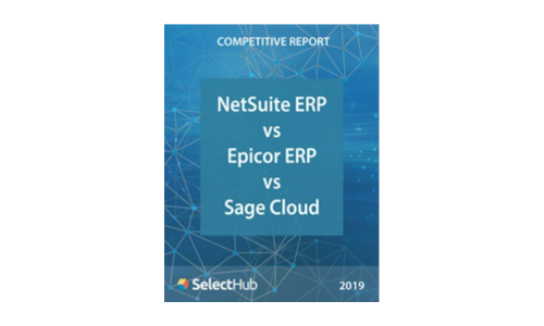 NetSuite ERP gegen Epicor ERP gegen Salbei Cloud