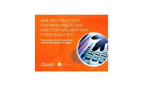 Neun Best Practices zur Verbesserung von Active Directory -Sicherheit und Cyber ​​-Widerstandsfähigkeit