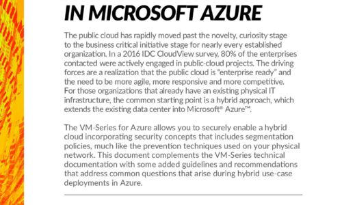 Sicheres eine Hybridwolke in Microsoft Azure aktivieren